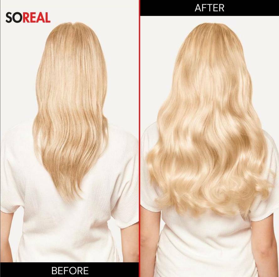 Hair Extensions Before and After Look