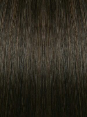 Jet Black-Darkest Brown Mix Blend (#MB1-2) Hair Extensions