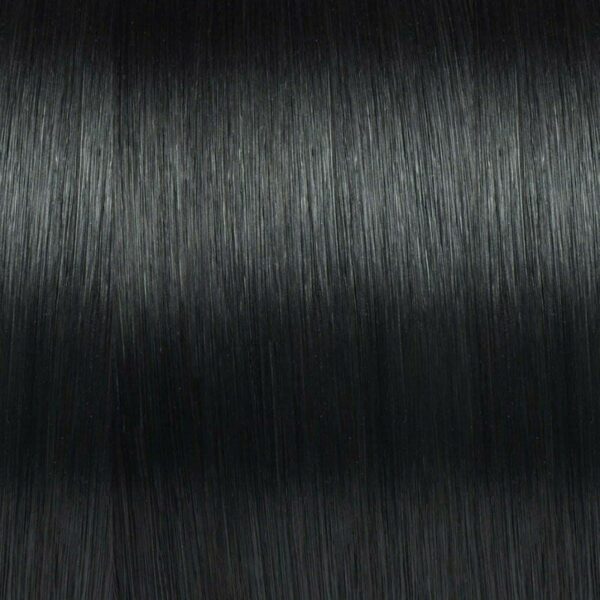 Jet Black (#1) Hair Extensions