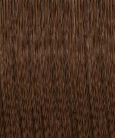 Medium Chestnut Brown/Light Ash Brown (#MB6/8) Mix Blend Hair Extensions