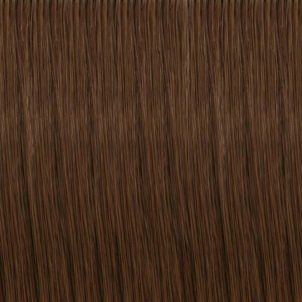 Medium Chestnut Brown-Light Ash Brown (#MB6-8) Mix Blend Hair Extensions