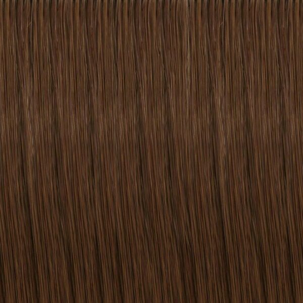 Medium Chestnut Brown-Light Ash Brown (#MB6-8) Mix Blend Hair Extensions